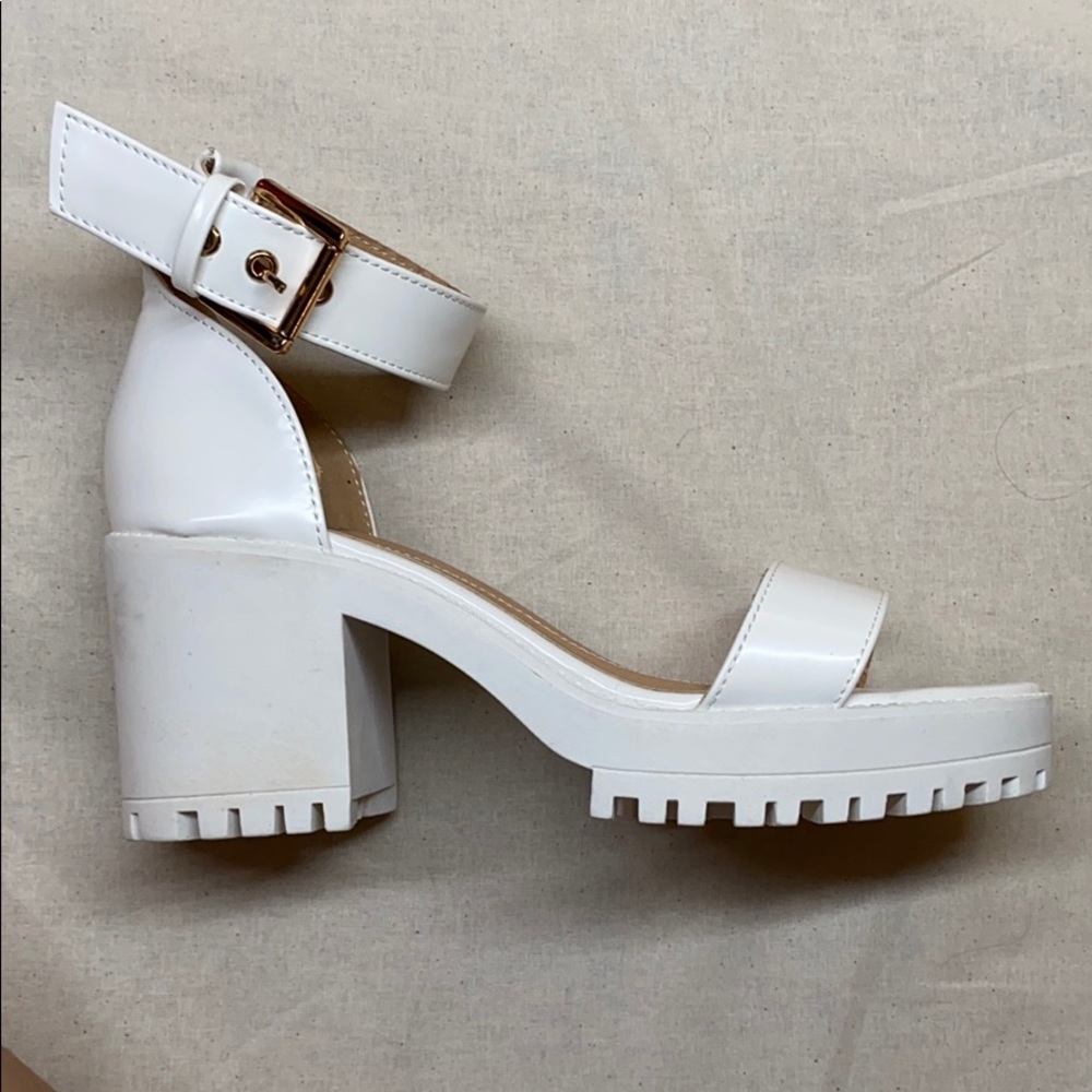 Missguided chunky heel sandals